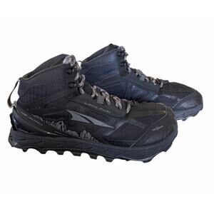 Altra Lone Peak 4 Mid Mesh Trailrunning Shoes Black Women’s 7.5 Hiking Outdoors